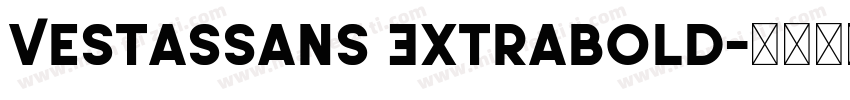 VestasSans Extrabold字体转换